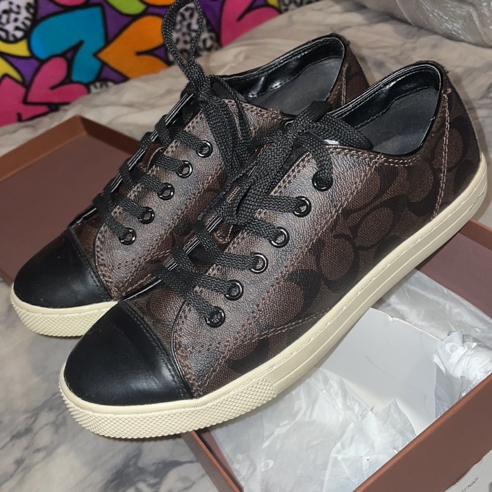 Coach Signature Tennis Shoes